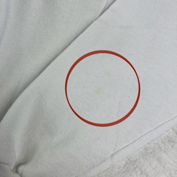 Orvis Vintage Double Neck Floral Embroidered Sweatshirt Size Large USA - Picture 7 of 7